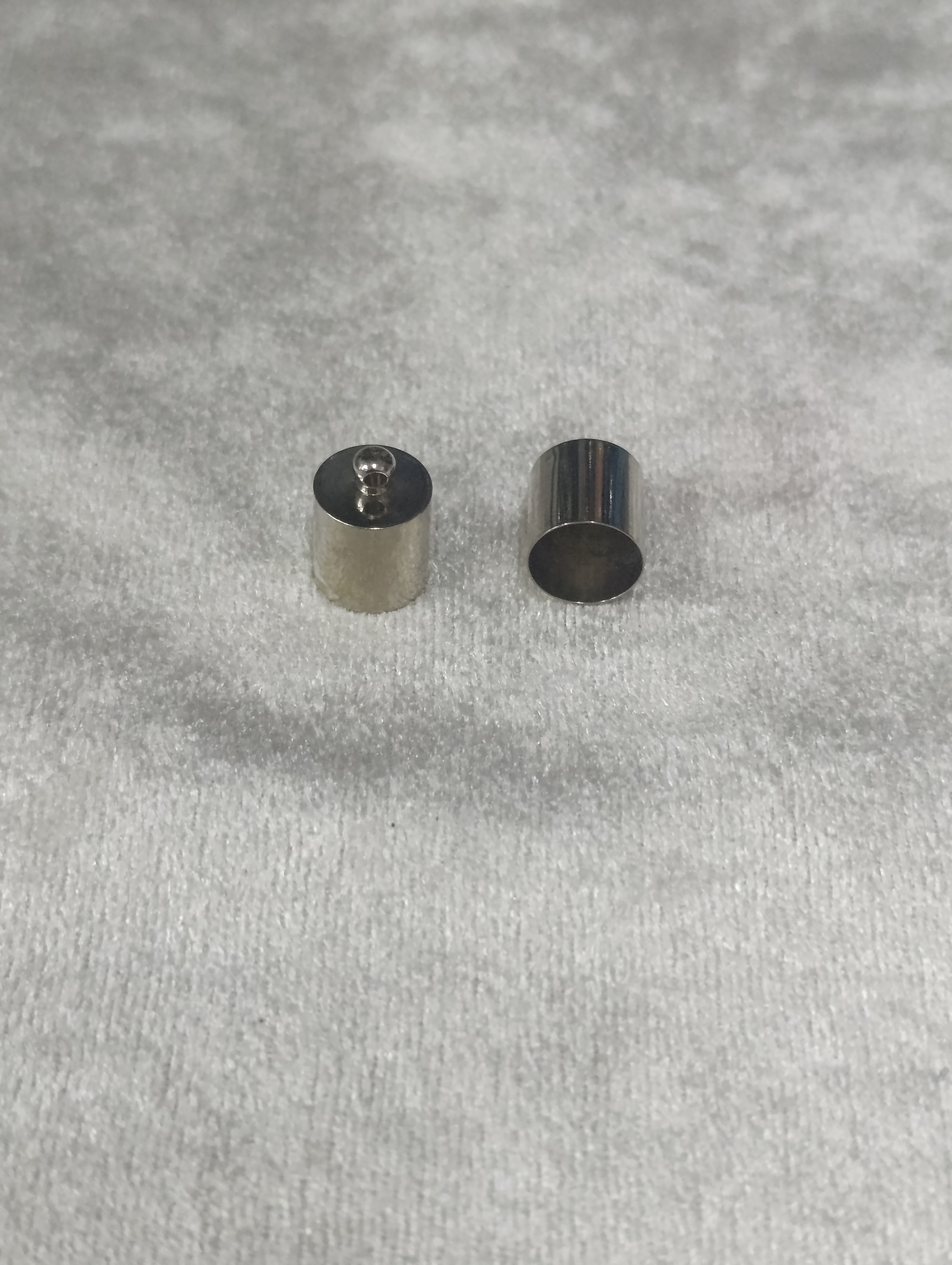 10mm Kapsül Gümüş Renk Kapama (Adet Fiyatıdır)