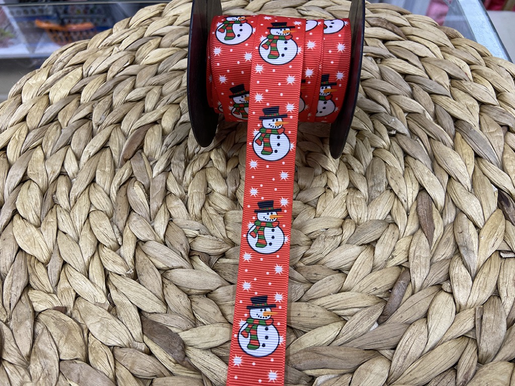 BASKILI KURDELE 2,5 CM / 1 METRE