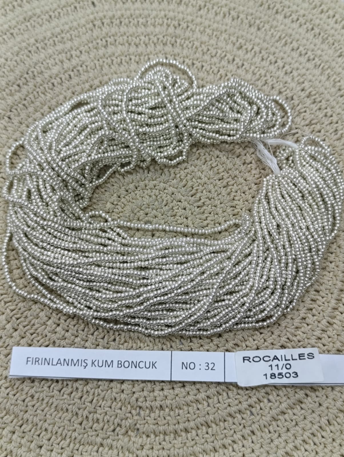 FIRINLANMIŞ KUM BONCUK NO: 32 (ROCAİLLES 11/00 18503)