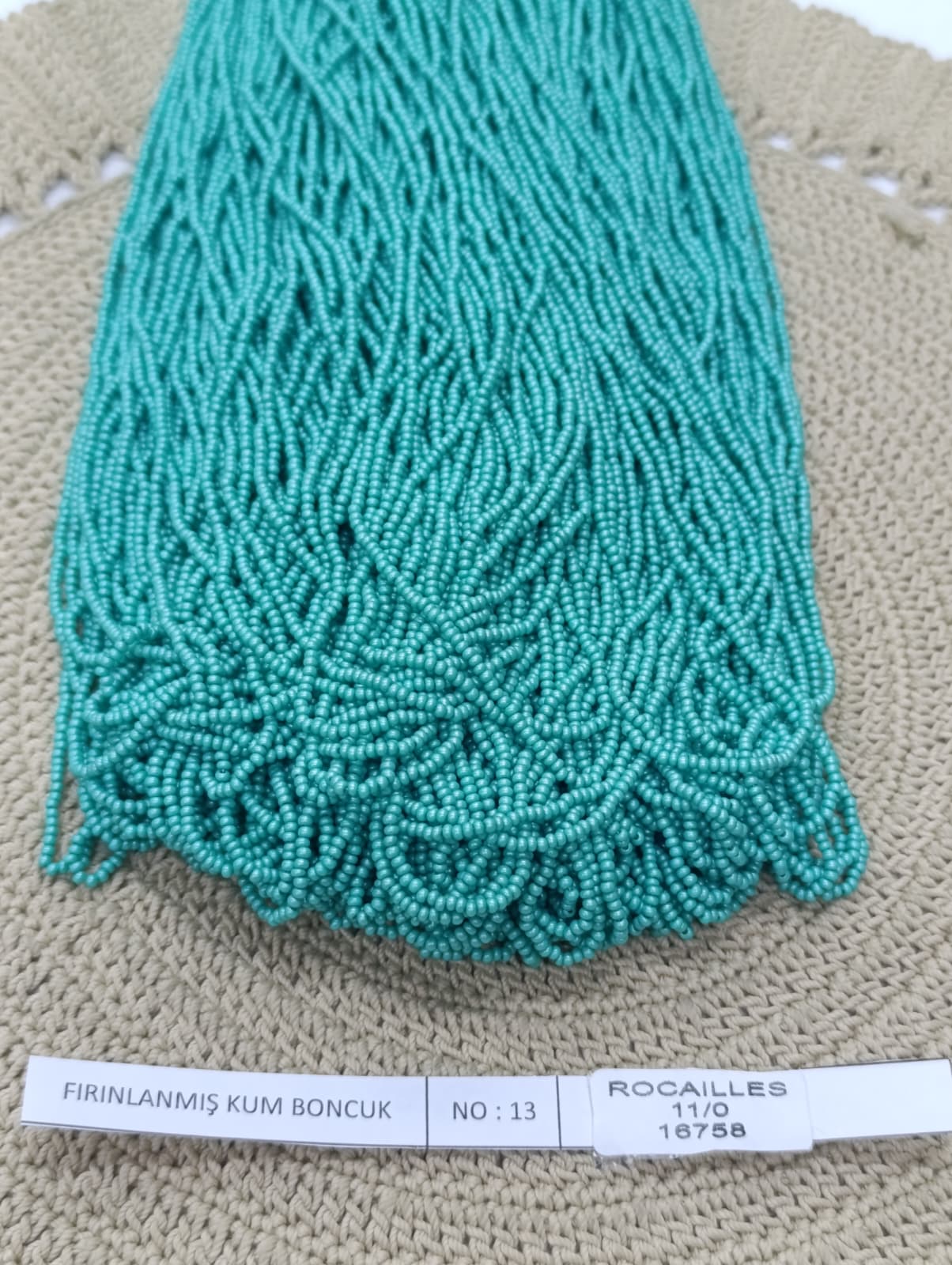 FIRINLANMIŞ KUM BONCUK NO:13 (ROCAILLES 11/00 16758)