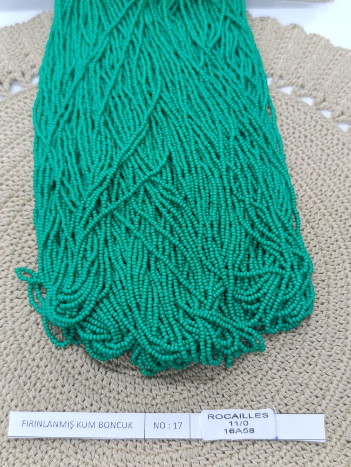 FIRINLANMIŞ KUM BONCUK NO:17 (ROCAILLES 11/00 16A58)