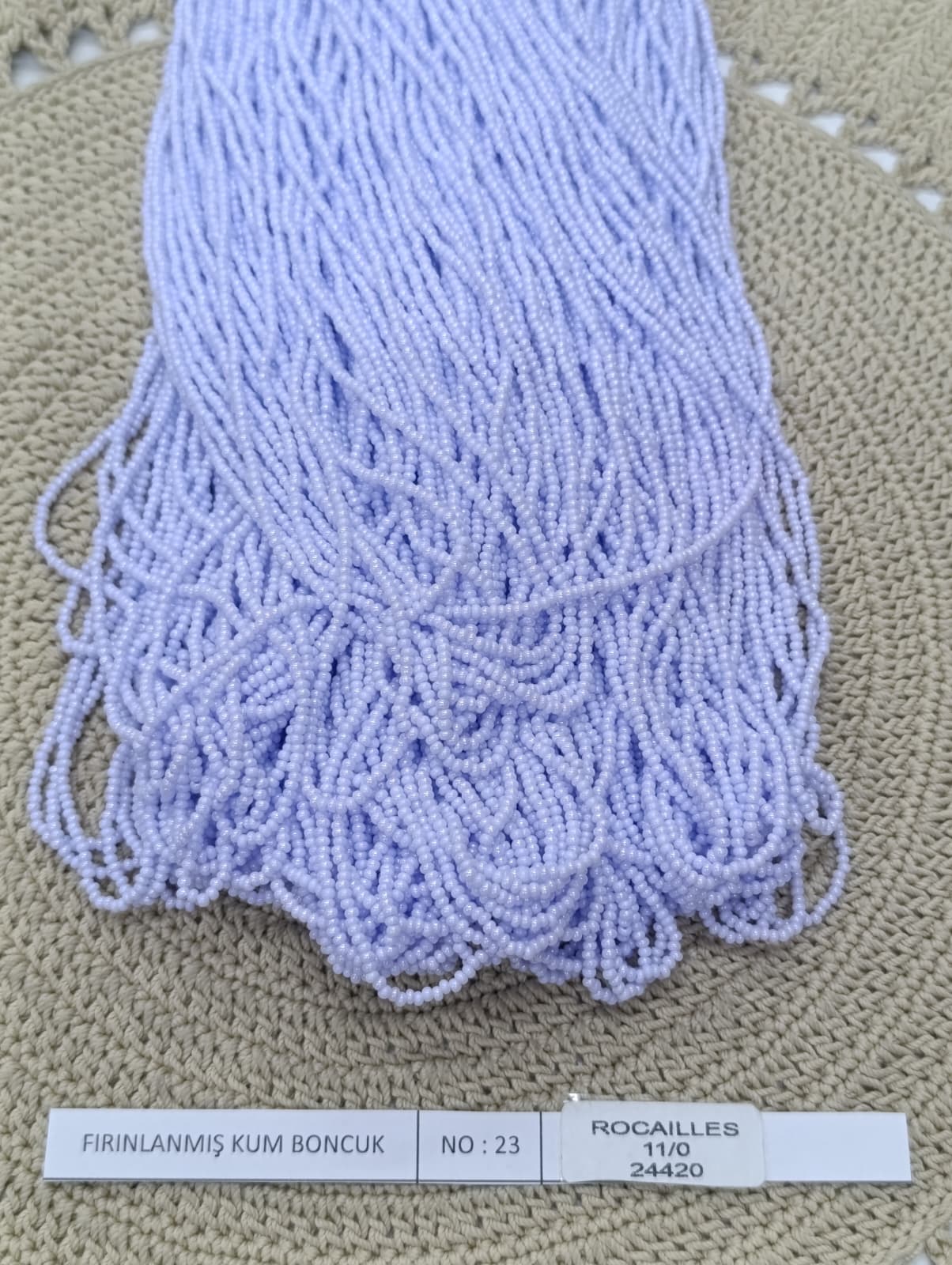 FIRINLANMIŞ KUM BONCUK NO:23 (ROCAILLES 11/00 24420)