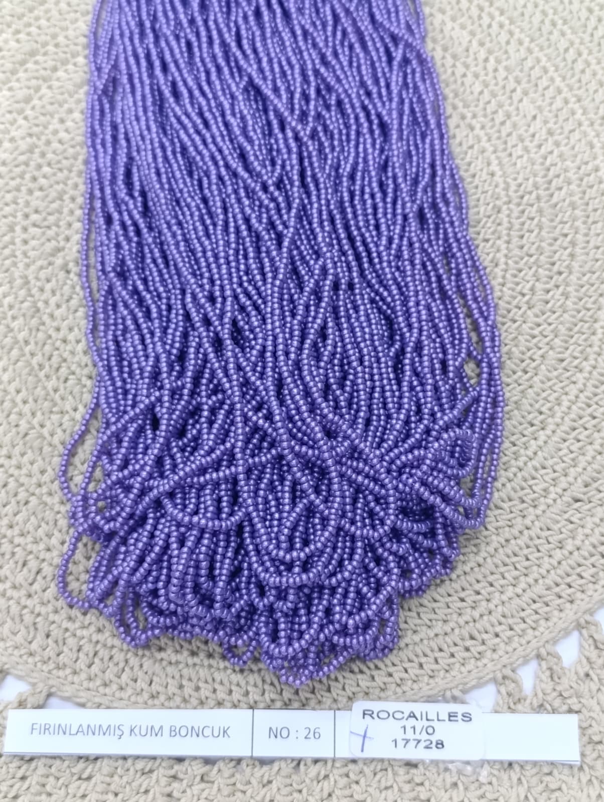 FIRINLANMIŞ KUM BONCUK NO:26 (ROCAILLES 11/00 17728)