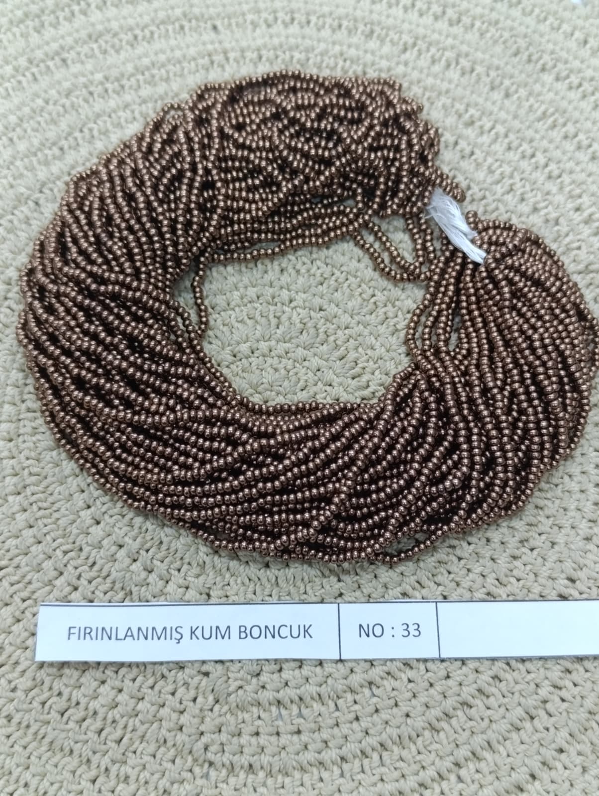 FIRINLANMIŞ KUM BONCUK NO:33 (ROCAİLLES 11/00)