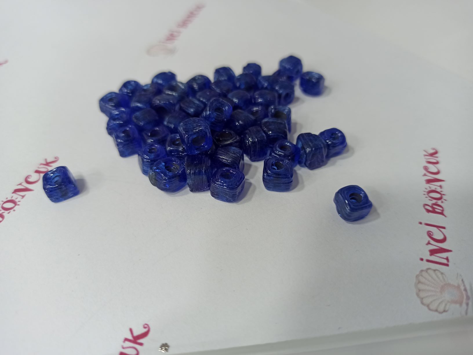 Küçük Boy Murano Cam Nazar Boncuk No: 24