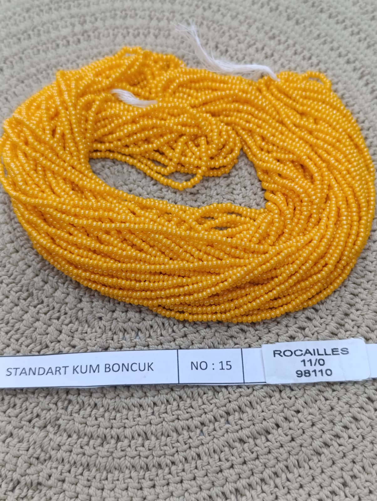 STANDART KUM BONCUK NO:15 (ROCAILLES 11/00 98110)