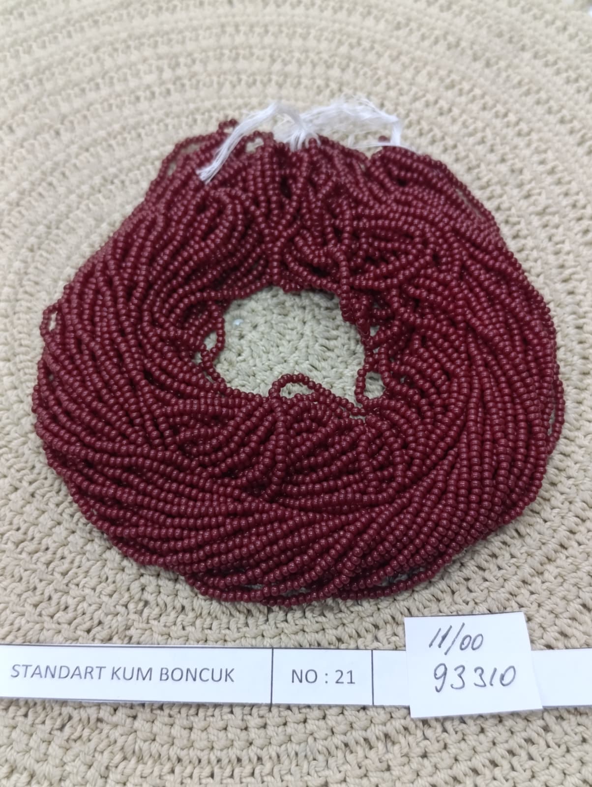 STANDART KUM BONCUK NO:21 (ROCAILLES 11/00 93310)