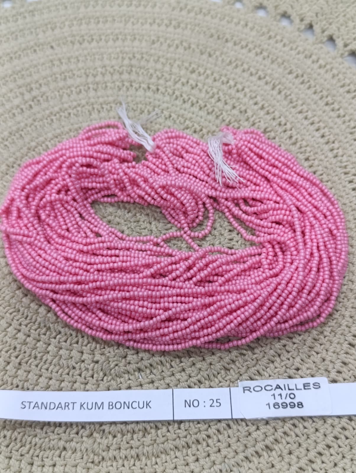 STANDART KUM BONCUK NO:25 (ROCAILLES 11/00 16998)