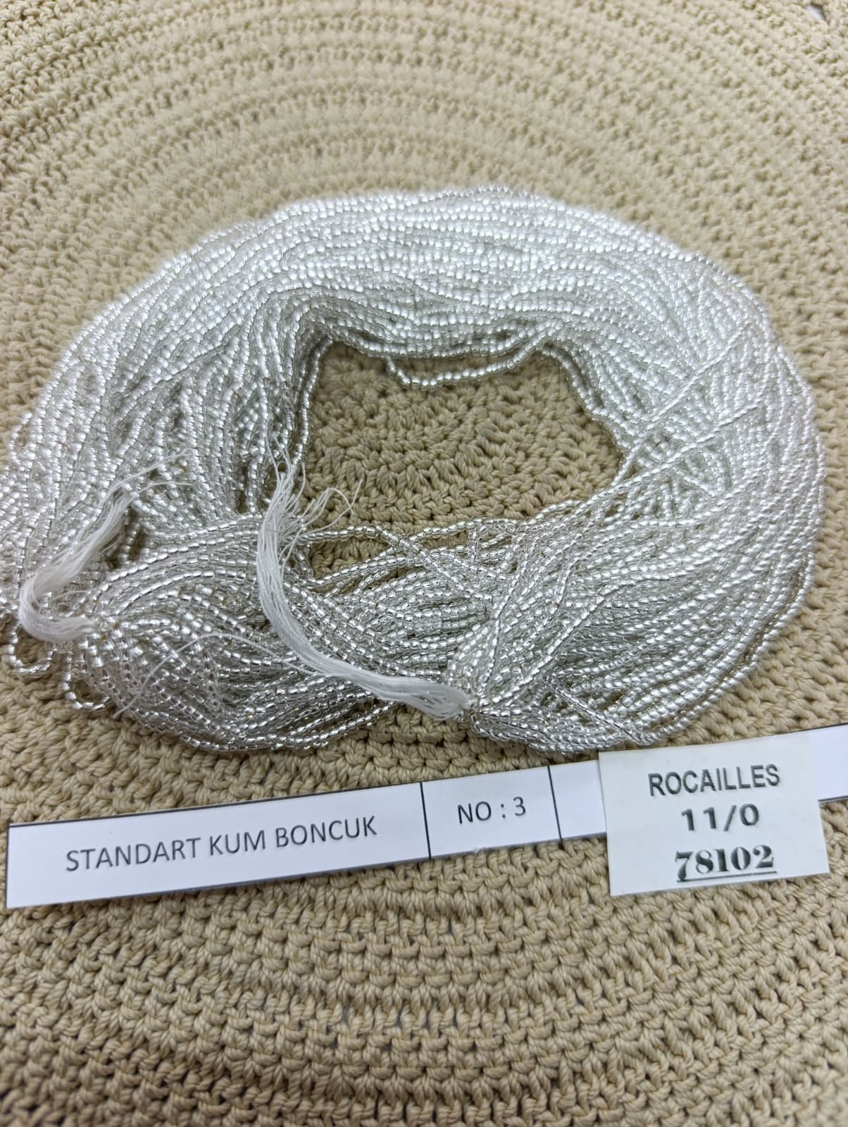 STANDART KUM BONCUK NO:3 (ROCAILLES 11/00 78102)