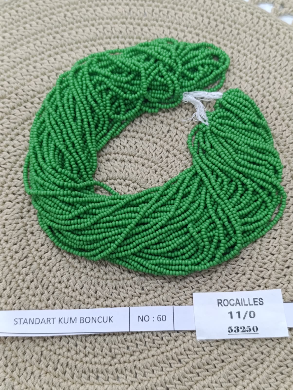 STANDART KUM BONCUK NO:60 (ROCAILLES 11/00 53250)