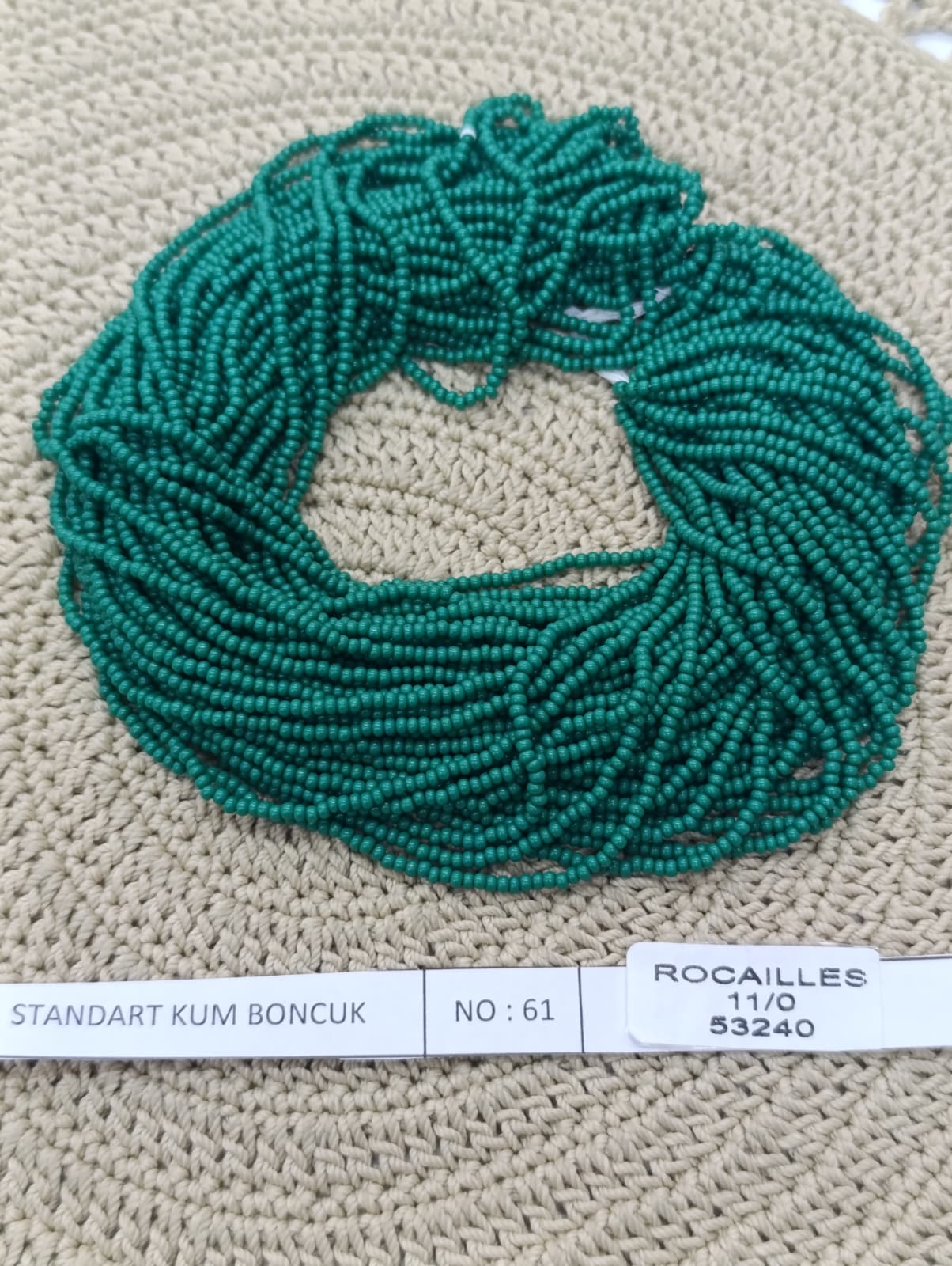 STANDART KUM BONCUK NO:61 (ROCAILLES 11/00 53240)