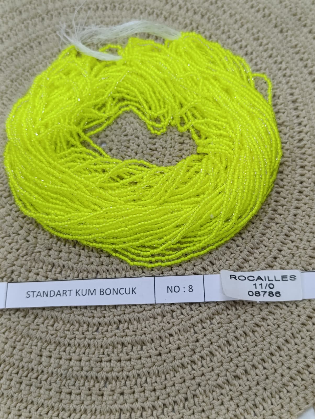 STANDART KUM BONCUK NO:8 (ROCAILLES 11/00 08786)