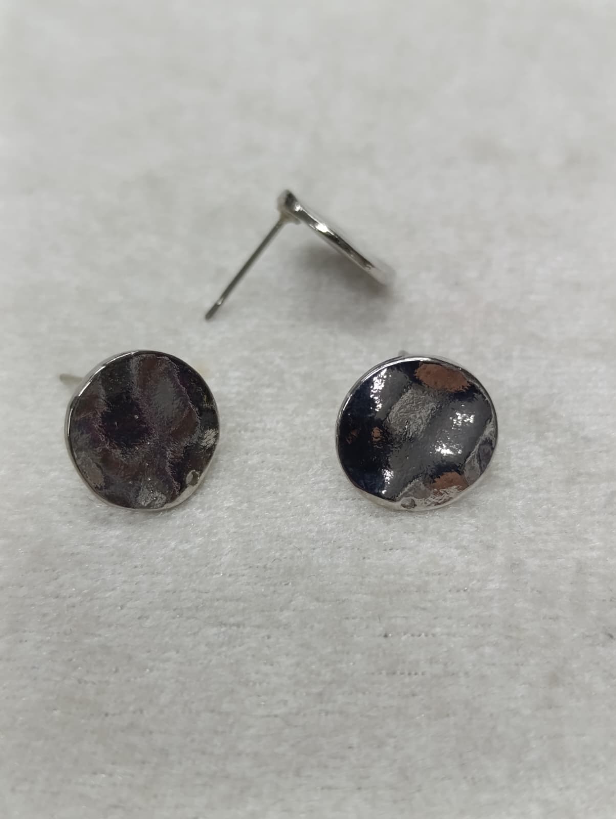 Tasarım Gümüş Renk Küpe Klipsi No:2